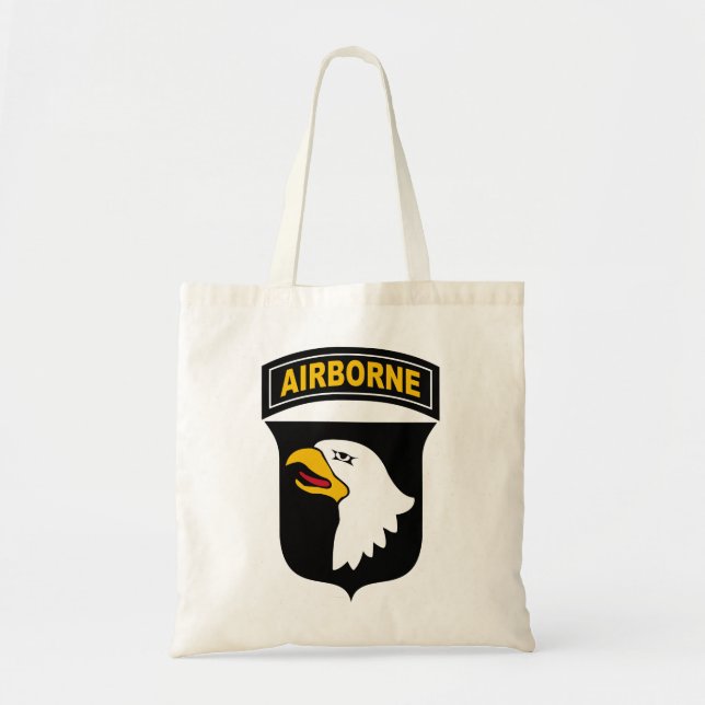 Tote Bag 101e division aéroportée (Devant)