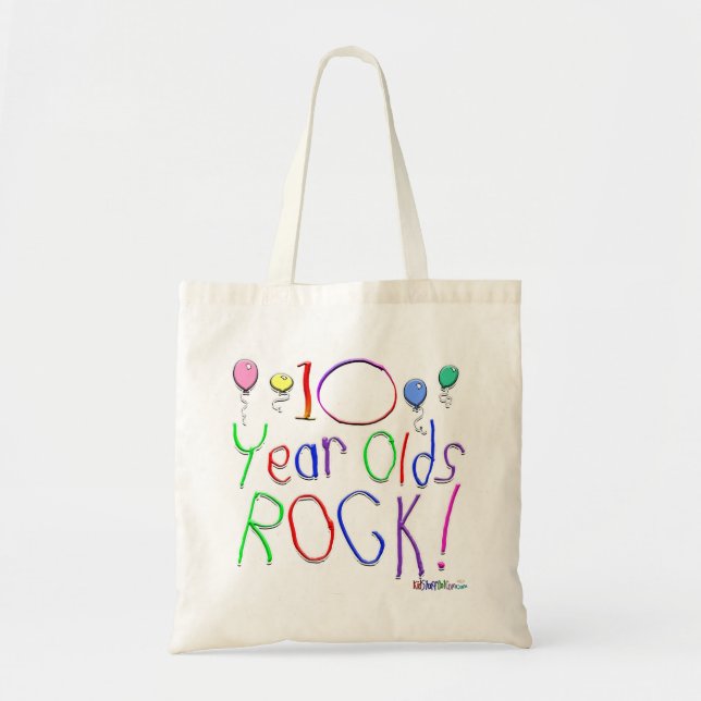 Tote Bag 10 ans de roche ! (Devant)