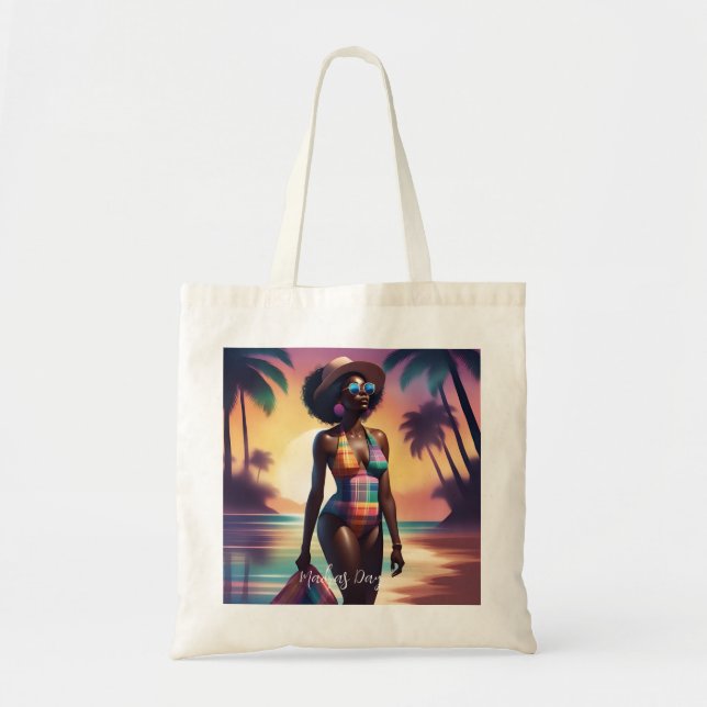 Tote Bag 10ème éd. du Madras Day - Edition limitée  #1 (Devant)