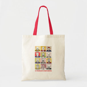 Tote Bag 12 compositeurs russes