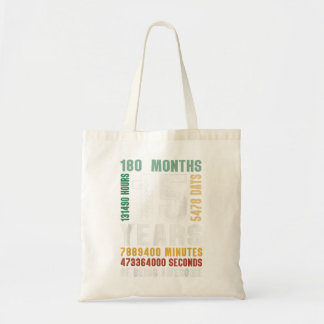 Tote Bag 15 Ans D'Être Magnifique 15e Anniversaire Cadeaux