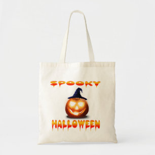 Tote Bag 16.Joyeux salutations d'Halloween de la saison éff