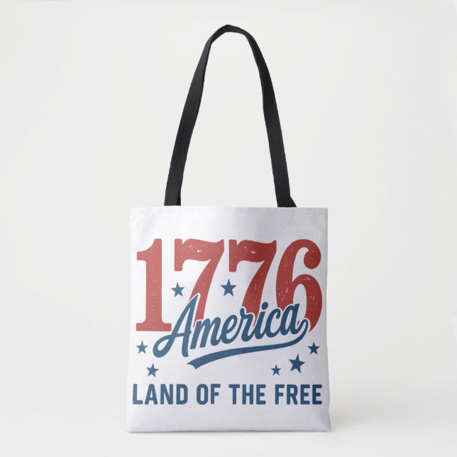 Tote Bag 1776 America's 250th Anniversary (Devant)