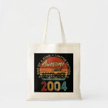 Tote Bag 18 Year Old Toxits Awesome Since Septembre 2004 18<br><div class="desc">18 Year Old Toxits Awesome Since Septembre 2004</div>