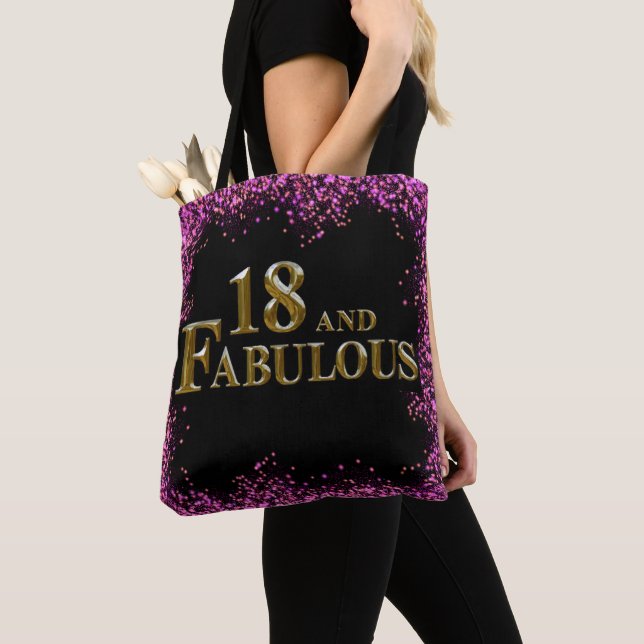 Tote Bag 18e anniversaire  (De près)