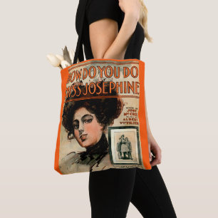 Tote Bag 1909 Comment faire Mlle Josephine partition