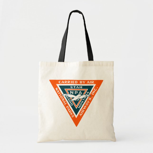 Tote Bag 1925 National Parks Airways (Devant)