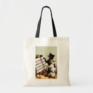 Tote Bag 19e C. Chats chanteurs