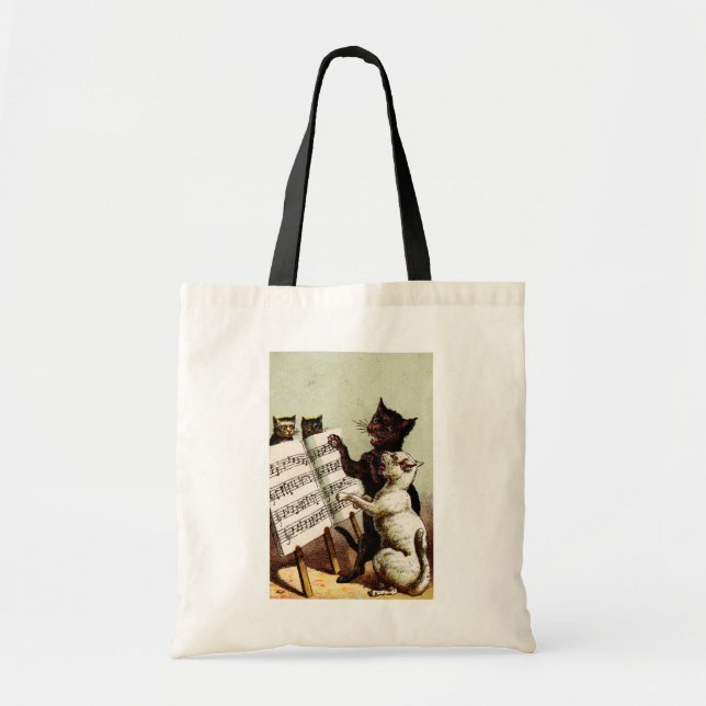 Tote Bag 19e C. Chats chanteurs (Devant)