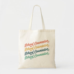 Tote Bag 1/2- Retour À L'École Vintage Conseiller