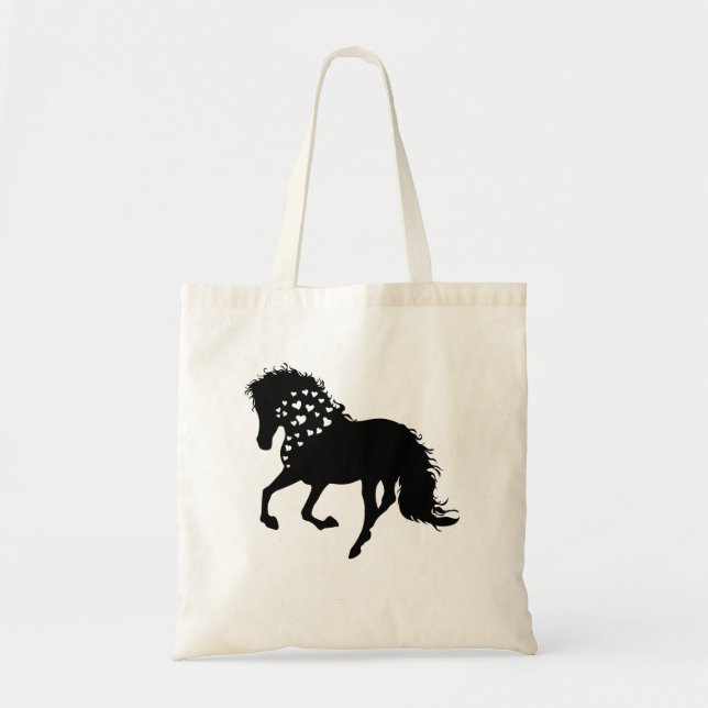 Tote Bag 1- Chemise à cheval, Aiguille à cheval, Filles Che (Devant)