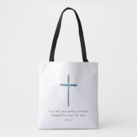 1 Pierre 5:7 Croix minimaliste
