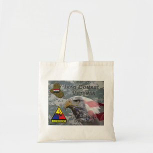 Tote Bag 1re Division blindée Irak Vétéran de combat