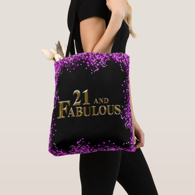 Tote Bag 21e anniversaire  (De près)