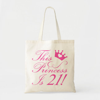 Tote Bag 21e anniversaire Princesse