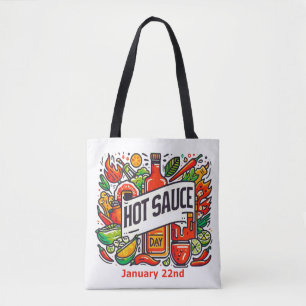Tote Bag 22 janvier - Journée de la sauce chaude