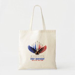 Tote Bag 250 Ans 1776 2026 Aamerica Aigle Patriotique