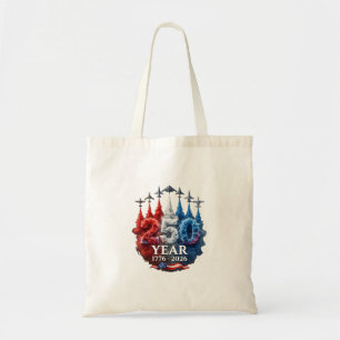 Tote Bag 250 Ans Américain 250e USA Patriotique 4 juillet