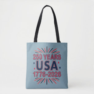 Tote Bag 250 ans USA Semiquinentenaire 1776-2026