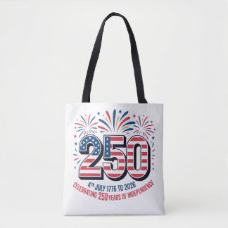 Tote Bag 250 Years of Independence