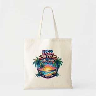 Tote Bag 250e anniversaire d'Amérique USA Palm Beach