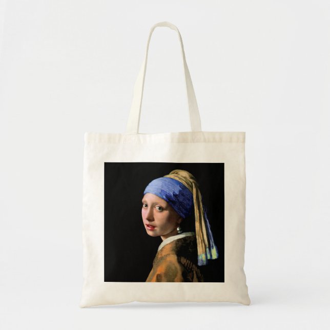 Tote Bag 2534-Johannes Vermeer Girl with a Pearl Earring (Devant)