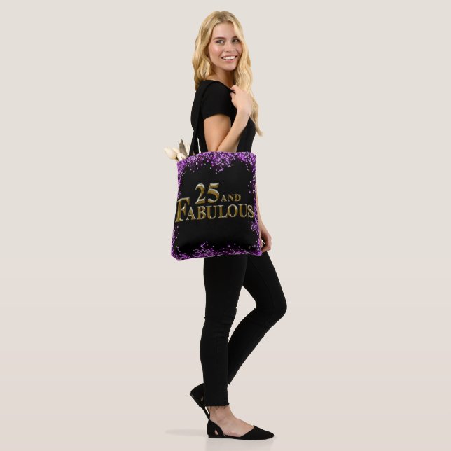 Tote Bag 25e anniversaire  (Sur le modèle)