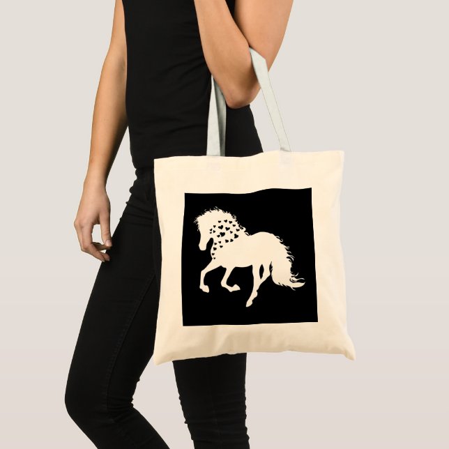 Tote Bag 2- Chemise Cheval, Aiguille Cheval, Cheval Filles (Devant (produit))