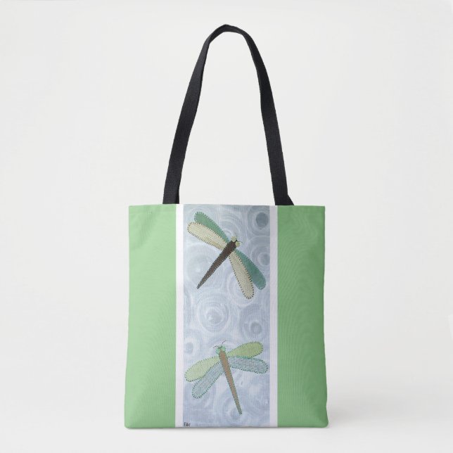 Tote Bag 2 Dragonflies #1 (Devant)