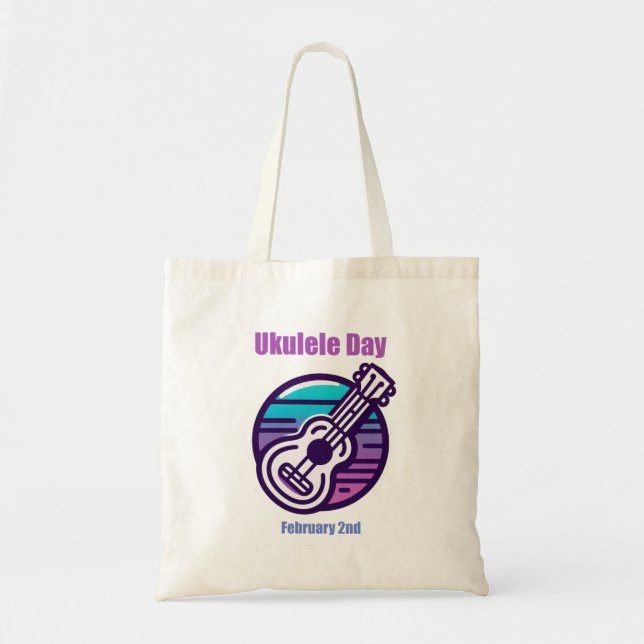 Tote Bag 2 février - Journée Ukulele (Devant)