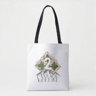 Tote Bag 2 Guerrier de montagne mené par l'amour et le pays