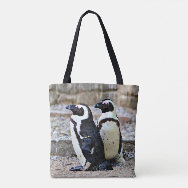 Tote Bag 2 Manchots (Dos)