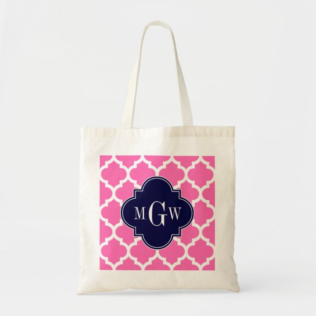 Tote Bag 2 Wht Moroccan (Devant)
