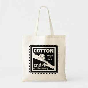 Tote Bag 2nd Wedding anniversary Holding hands