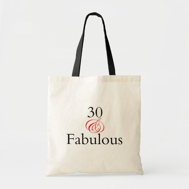Tote Bag 30 et fabuleux (Devant)