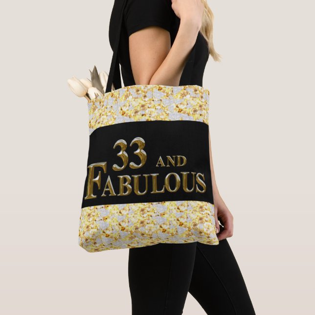 Tote Bag 33e anniversaire  (De près)