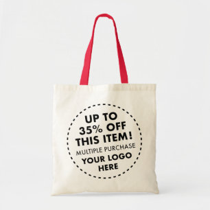 Tote Bag 35% DE BAS En Vrac Acheter Remise Poignées Rouges 