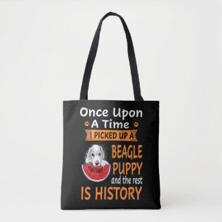Tote Bag 35 Un Sur Un Beagle De Temps Puppy
