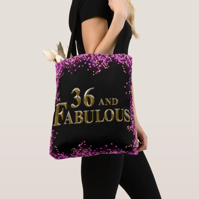 Tote Bag 36e anniversaire  (De près)