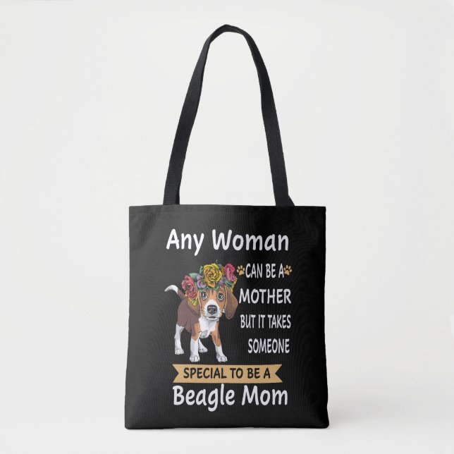 Tote Bag 37 Spécial Pour Être Une Mère Beagle (Devant)