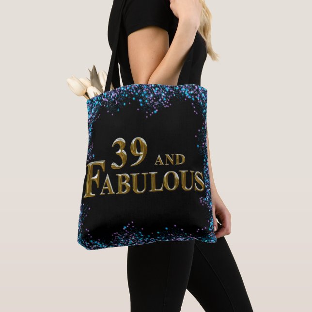 Tote Bag 39e anniversaire  (De près)