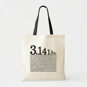 Tote Bag 3,1415926 Pi