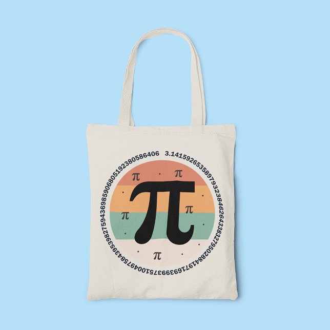Tote Bag 3.14 Conception de la Journée nationale Pi - Idée  (Créateur téléchargé)