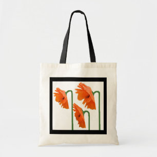 Tote Bag 3 coquelicots