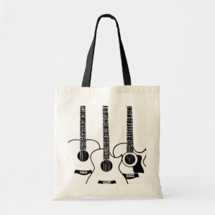 Tote Bag 3 guitars