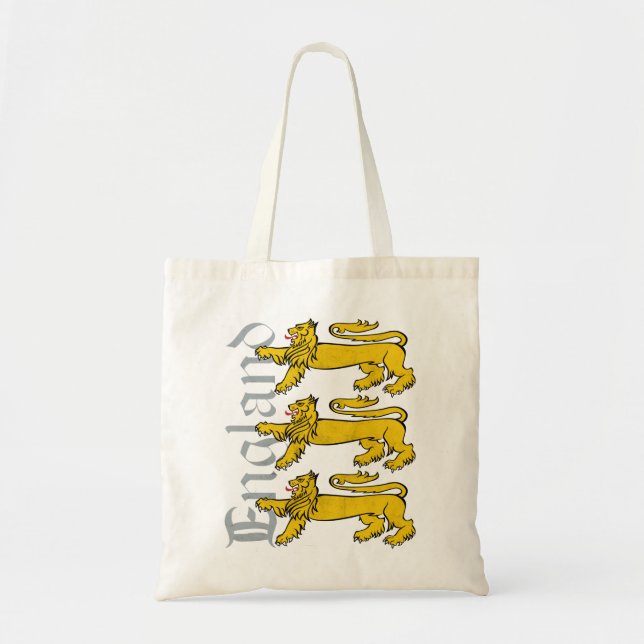 Tote Bag 3 lions Angleterre (Devant)