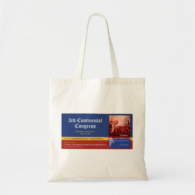 Tote Bag 3e Congrès continental (Devant)