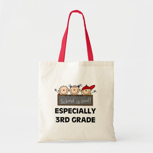 Tote Bag 3ème L'école primaire est les T-shirts et les (Devant)