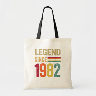 Tote Bag 40 ans Cadeaux légende depuis 1982 - 40e B-Day