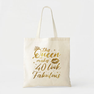Tote Bag 40 et fabuleux 40 ans Cadeaux vieux 40e anniversai